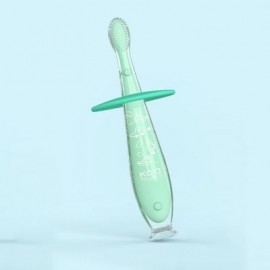 2-in-1 Baby Pacifier-grade Silicone Toothbrush Teether from Xiaomi Youpin (LIGHT AQUAMARIN