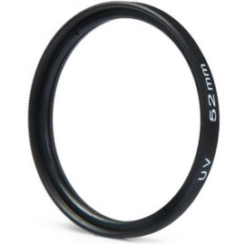 52MM CAMERA UV PROTECTION FILTER LENS FOR CANON NIKON SONY (BLACK)
