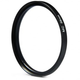 58MM MC UV MULTI-COATED ULTRA-VIOLET FILTER PROTECTOR FOR SONY CANON DSLR CAMERA (BLACK)