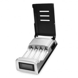 PALO NC05 LCD SMART CHARGER FOR AA / AAA NICD NIMH RECHARGEABLE BATTERY (BLACK)