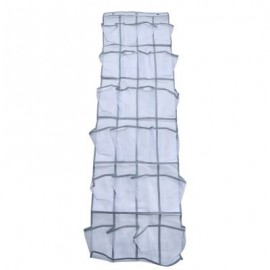 24 Grid Non-woven Bag Door Storage (WHITE)