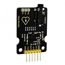 Keyestudio KS0261 AD8232 ECG Heart Monitoring Measurement Sensor Module  (BLACK)