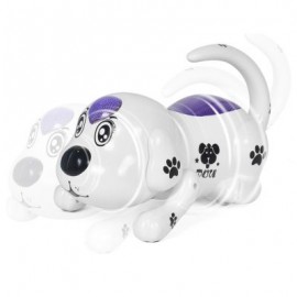 ND093 Crawling Electronic Pet RC Puppy Toy for Children (MILK WHITE)