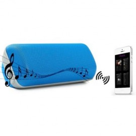 F9 BLUETOOTH 3.0 HANDSFREE SPEAKER WITH MIC VOLUME CONTROL SUPPORT TF CARD (BLUE)