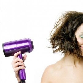 Shunrui XL - 6666 1000W Professional Quick Dry Hair Dryer for Home Barbershop (PURPLE)