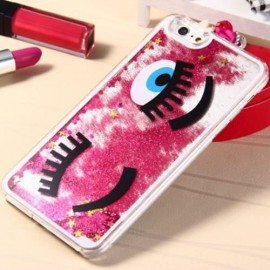 3D LIQUID BLINK FLOW QUICKSAND STYLE ANTI-SLIP BACK COVER CASE WITH TRANSPARENT FRAME FOR 