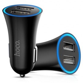 HOCO UC204 DUAL USB PORT 2.4A CAR CHARGER ADAPTER FOR IPHONE IPAD IPOD SAMSUNG