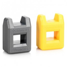 2PCS Mini Precision Magnetizer Demagnetizer Tools for Screwdriver Drill Bits  (MULTI)