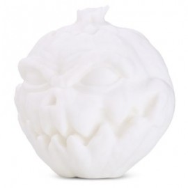 3D Printing Devil Pumpkin Face Light Pat Night Lamp for Halloween (WHITE)
