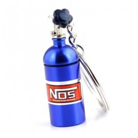 Mini Nitrous Oxide Bottle Turbo Keychain (BLUE EYES)