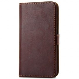 HIGH QUALITY PLASTIC AND ARTIFICIAL LEATHER COVER CASE WITH STAND AND CARD HOLDER FOR IPHO