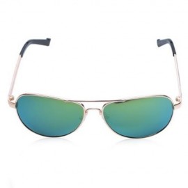 FASHIONABLE SIMPLE COLORED ALLOY FULL FRAME SUNGLASSES FOR MEN (RANDOM COLOR PATTERN)
