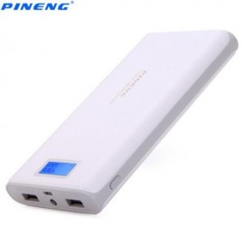 ORIGINAL PINENG PN - 920 20000MAH DUAL USB 2.1A 1.0A EXTERNAL MOBILE BATTERY CHARGER PACK 