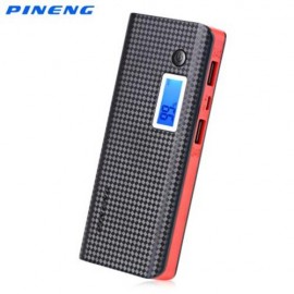 ORIGINAL PINENG PN - 968 10000MAH DUAL USB 2.1A 1.0A EXTERNAL MOBILE BATTERY CHARGER PACK 
