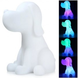 LED NIGHT LIGHT BEAR DESIGN CARTOON LAMP DECORATIVE LIGHTING WITH RAINBOW AND WHITE LIGHT 