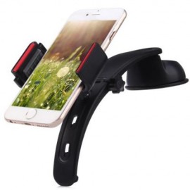 3 IN 1 MULTIPURPOSE UNIVERSAL WINDSHIELD DASHBOARD AIR VENT CAR MOUNT HOLDER CRADLE  (BLA