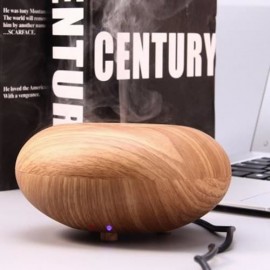 GX - 03K WOOD GRAIN QUIET AIR PURIFICATION HUMIDIFICATION ESSENTIAL OIL AROMA DIFFUSER (LI