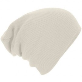 WINTER FASHION WARM KNITTED BEANIE HAT CAP (WHITE)