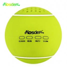 LEATHER COVER WIRELESS BLUETOOTH V2.1 TENNIS RECHARGEABLE SPEAKER TF CARD MUSIC DEVICE (GR