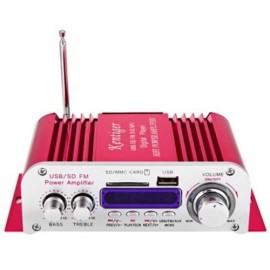 HY - 3006 USB MMC FM AUDIO CAR STEREO AMPLIFIER RADIO MP3 SPEAKER LED HI-FI 2 CHANNEL DIGI