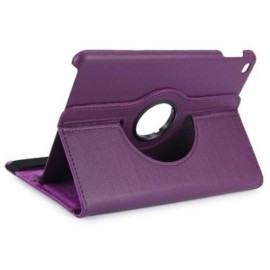 IPAD MINI 4 CASE COVER 360 DEGREE ROTATING LYCHEE TEXTURE SMART LEATHER WITH RETINA DISPLA