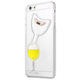 3D LIQUID FLOW HOURGLASS TRANSLUCENT ANTI-SLIP BACK COVER CASE FOR IPHONE 6 PLUS 6S PLUS (