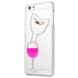 3D LIQUID FLOW HOURGLASS TRANSLUCENT ANTI-SLIP BACK COVER CASE FOR IPHONE 6 PLUS 6S PLUS (