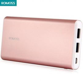 ROMOSS GT1 10000MAH POWER BANK FOR MOBILE PHONE PAD (ROSE GOLD)