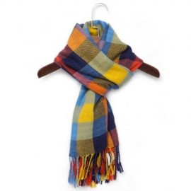 FASHION WOMEN WOOL WINTER SPAIN SCARF (SMALL COLOR GRID)