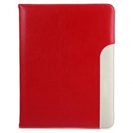 ULTRA SLIM LEATHER MAGNETIC SMART COVER CASE WITH STAND FUNCTION FOR IPAD 2 3 4 (RED)