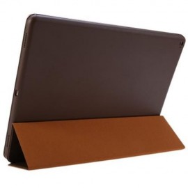 ULTRA SLIM WAKE SLEEP LEATHER SMART COVER CASE WITH STAND FUNCTION FOR IPAD PRO (COFFEE)