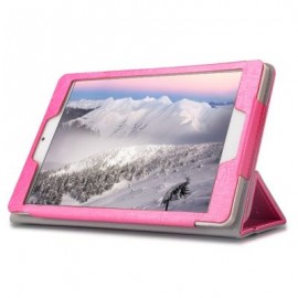 Teclast 8 inch PU Leather Folio Cover Protective Tablet Case for Teclast P80 Pro (PINK)
